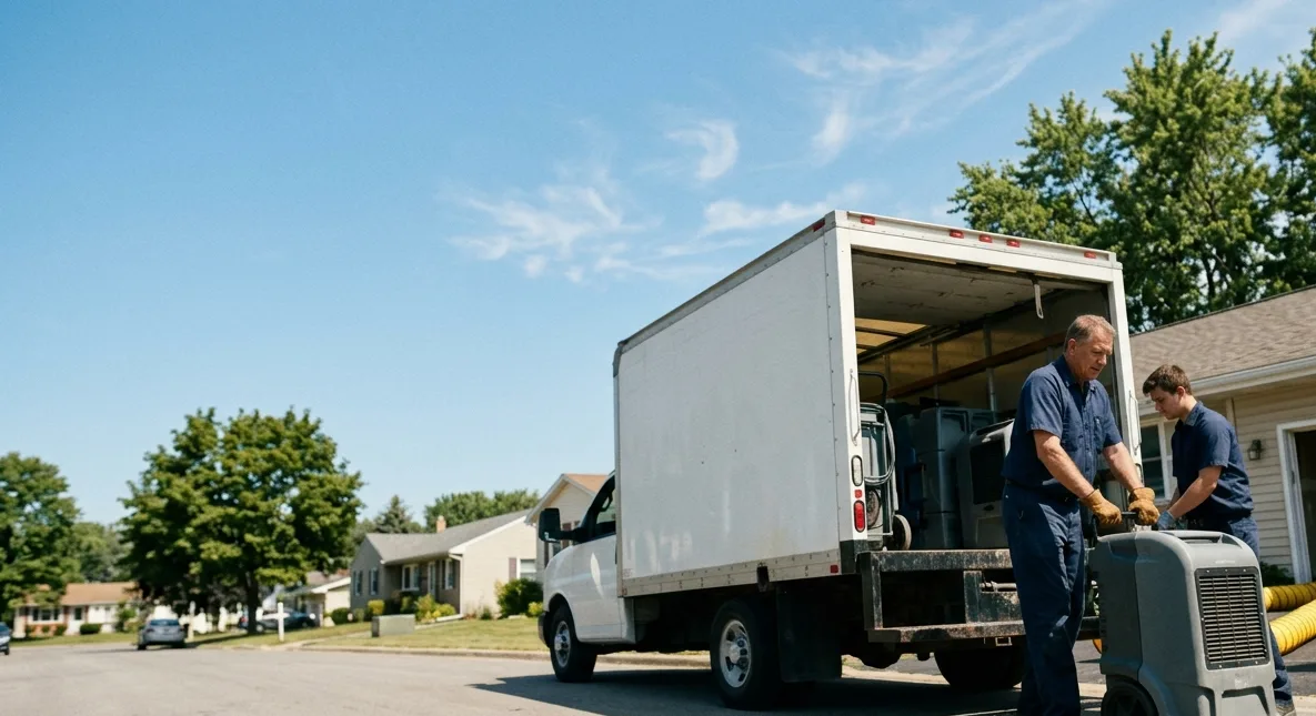 Water Damage Cleanup in Crystal Lake, IA near me